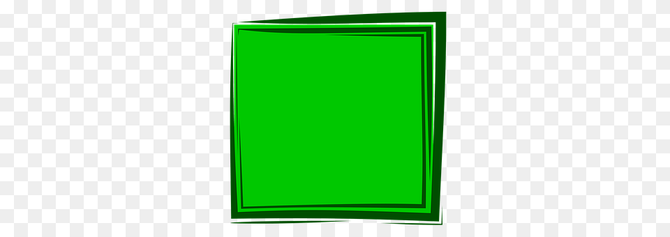 Green Frame Home Decor, Blackboard Free Png Download
