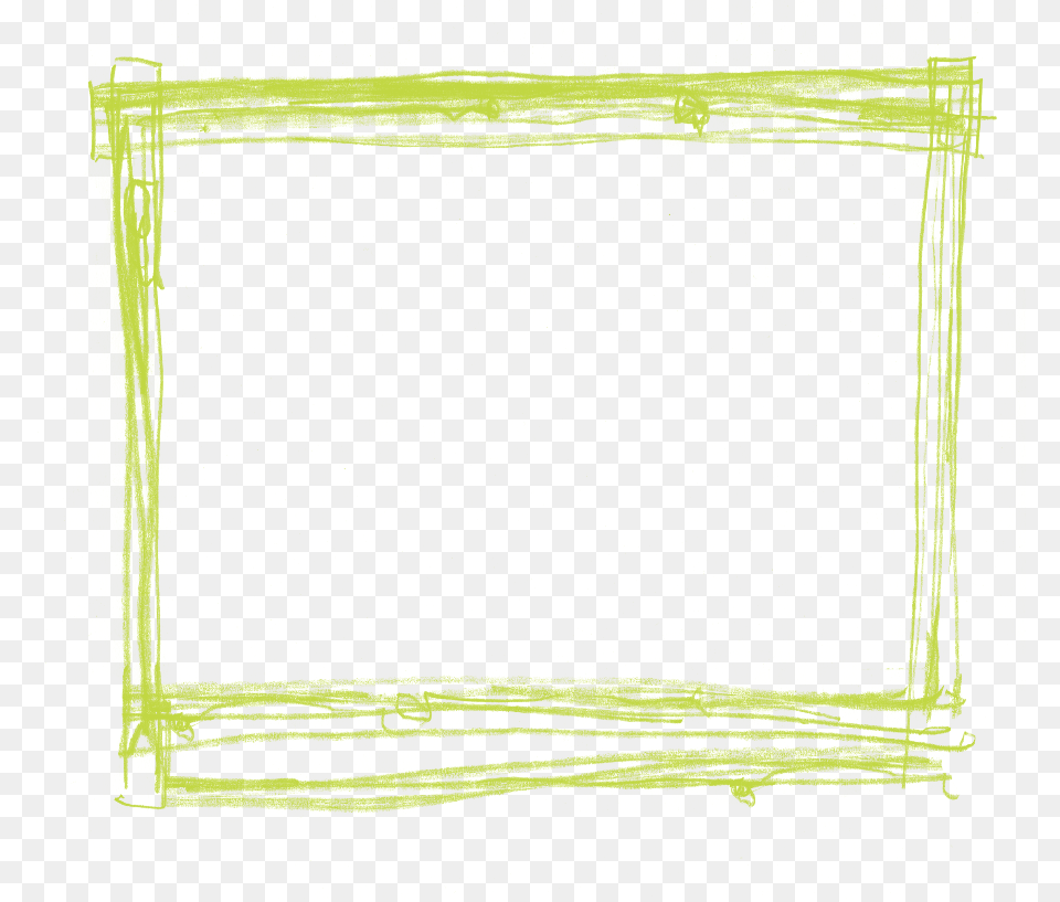 Green Frame, Text Free Png