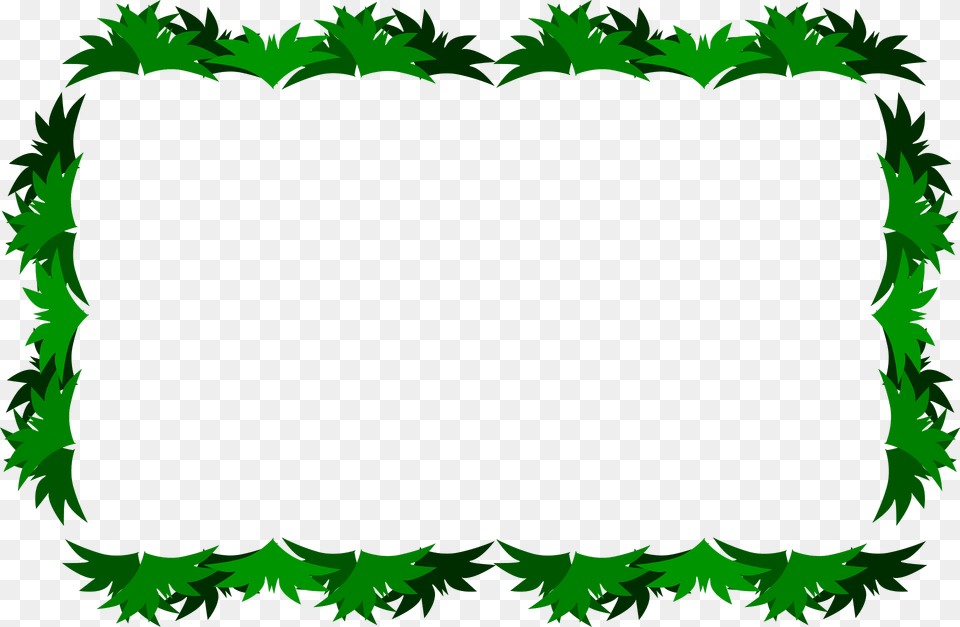 Green Frame Clipart, Leaf, Plant, Vegetation Free Png