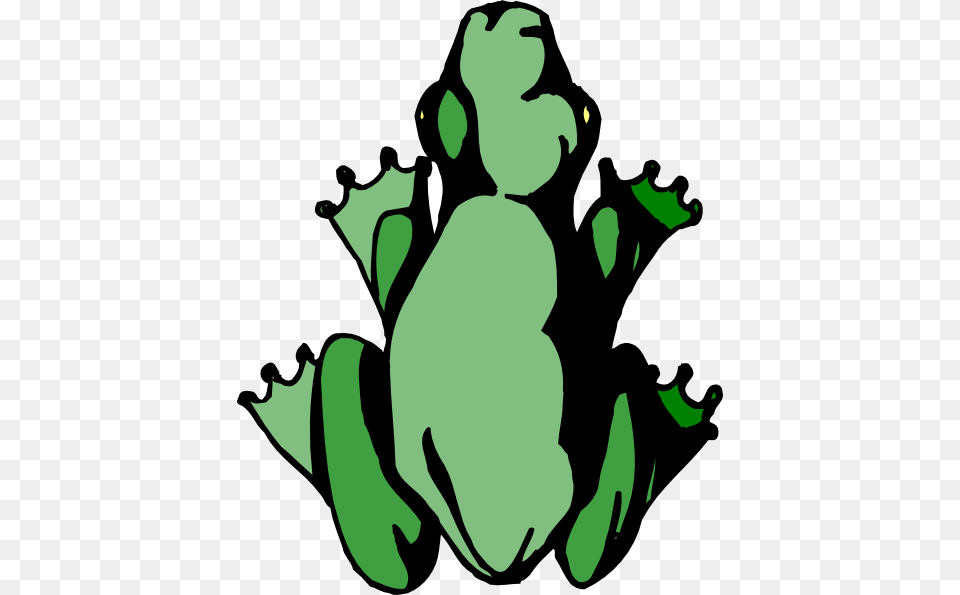 Green Frog Top View Clipart For Web, Produce, Food, Vegetable, Plant Png