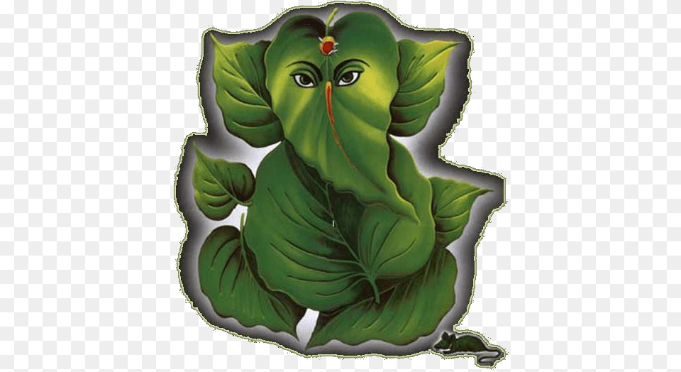 Green Ganesha, Plant, Herbal, Herbs, Leaf Free Transparent Png