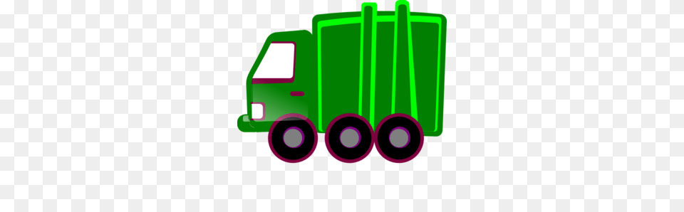 Green Garbage Truck Clip Art, Trailer Truck, Transportation, Vehicle, Dynamite Free Png