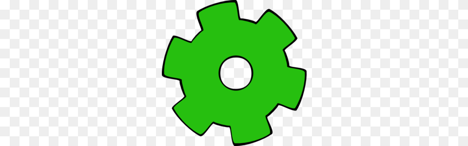 Green Gear Clip Art, Machine, Clothing, T-shirt Free Png Download