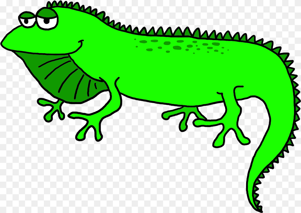 Green Gecko On Dumielauxepices Net Small Clipart Of Iguana, Animal, Lizard, Reptile, Dinosaur Png Image