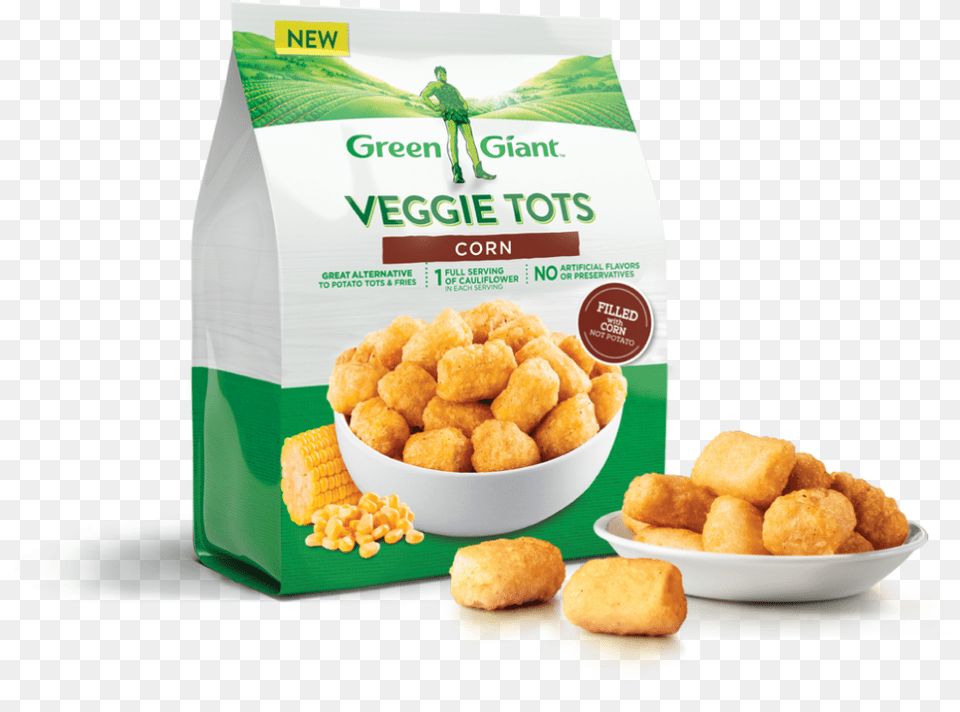 Green Giant Cauliflower Tots, Food, Fried Chicken, Person, Tater Tots Png