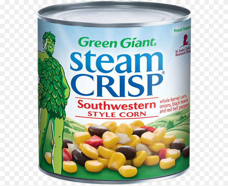Green Giant Steamcrisp Southwestern Style Corn 11 Shoepeg Corn, Aluminium, Tin, Adult, Female Png Image