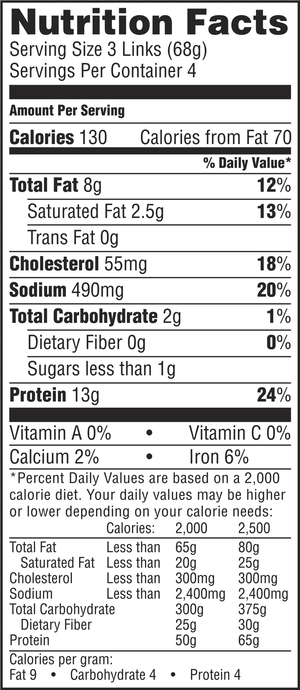 Green Giant Veggie Tots Nutrition Facts, Text, Document, Paper, Receipt Png Image