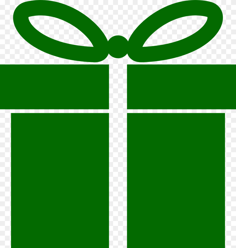 Green Gift Icon, Cross, Symbol Free Png