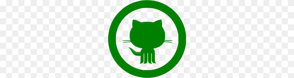 Green Github Icon Free Transparent Png