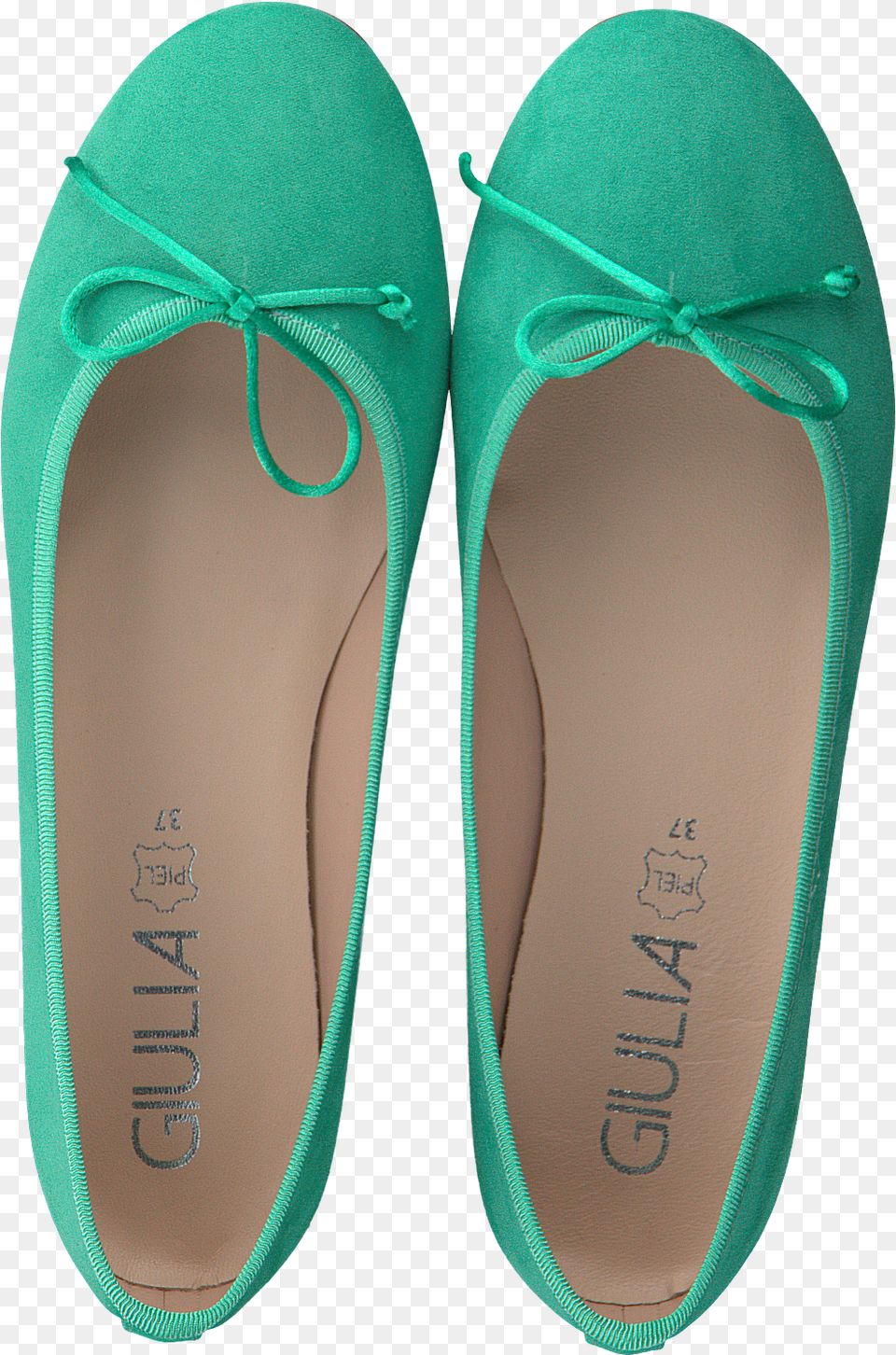 Green Giulia Ballet Pumps G Flip Flops, Clothing, Footwear, High Heel, Shoe Free Png Download
