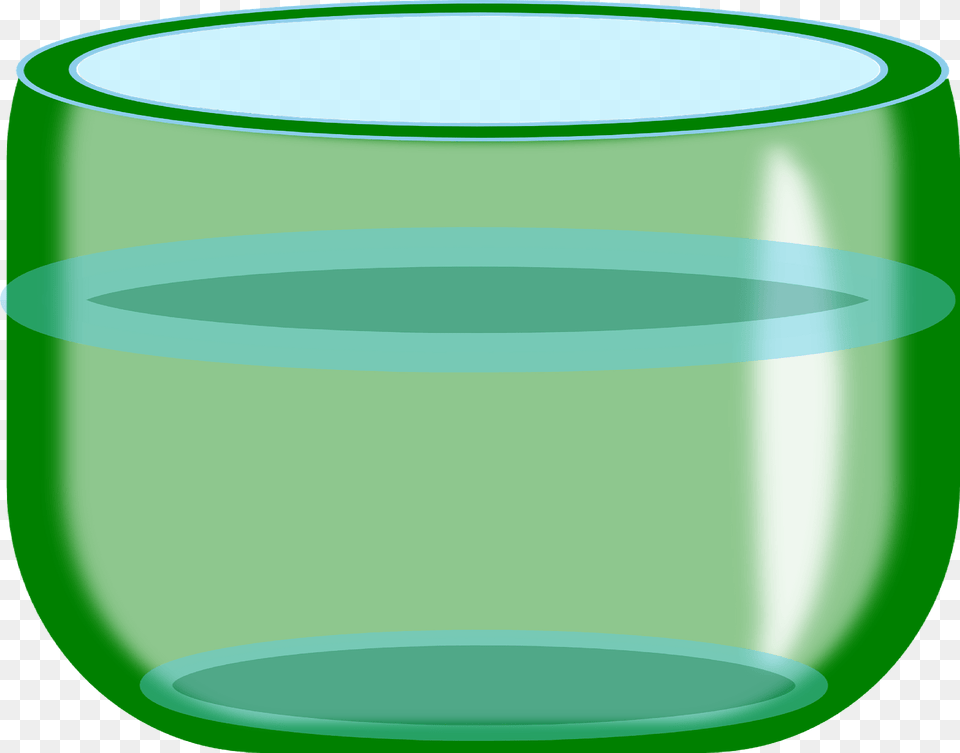 Green Glass Bowl Clipart, Jar, Mailbox, Cup Free Png