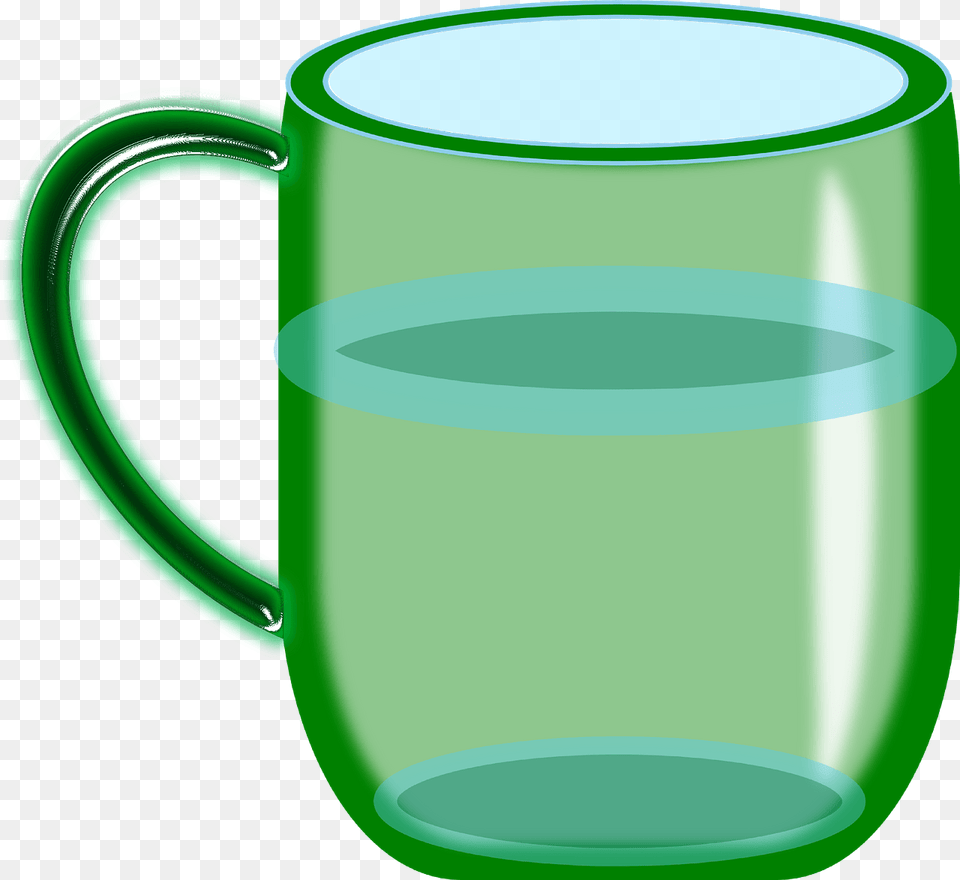 Green Glass Cup Clipart, Mailbox, Jug Free Png