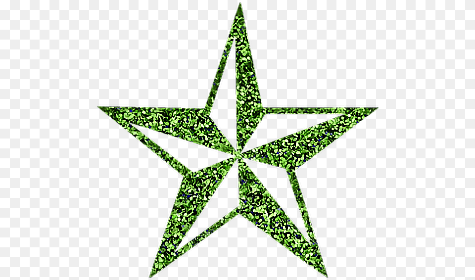 Green Glitter Sparkling Star Sticker Mens Star Tattoo Designs, Star Symbol, Symbol, Chandelier, Lamp Png Image