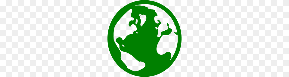 Green Globe Icon Free Png Download