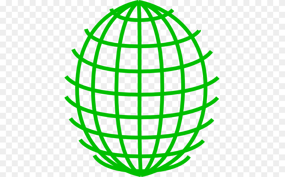 Green Globe Outline, Sphere, Ammunition, Grenade, Weapon Free Png