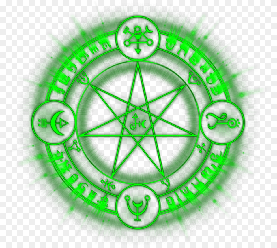 Green Glow Dr Strange Magic Circle, Machine, Wheel Png Image