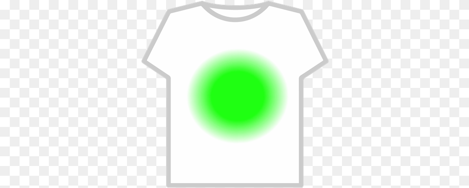 Green Glow Transparent Roblox Circle, Clothing, T-shirt Png Image
