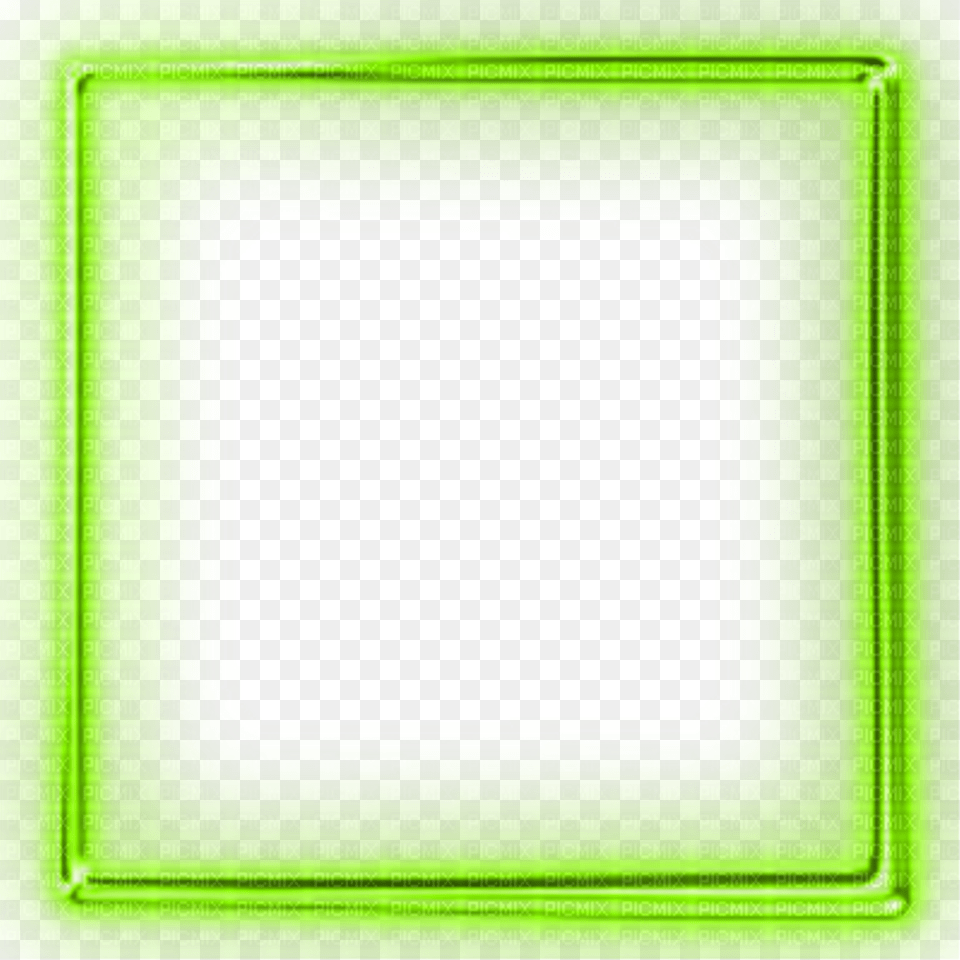 Green Glowing Neon Frame Green Frames, Purple, Home Decor, Hole, Computer Hardware Free Transparent Png