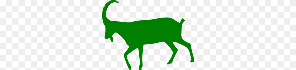 Green Goat Clip Art, Animal, Deer, Mammal, Wildlife Png