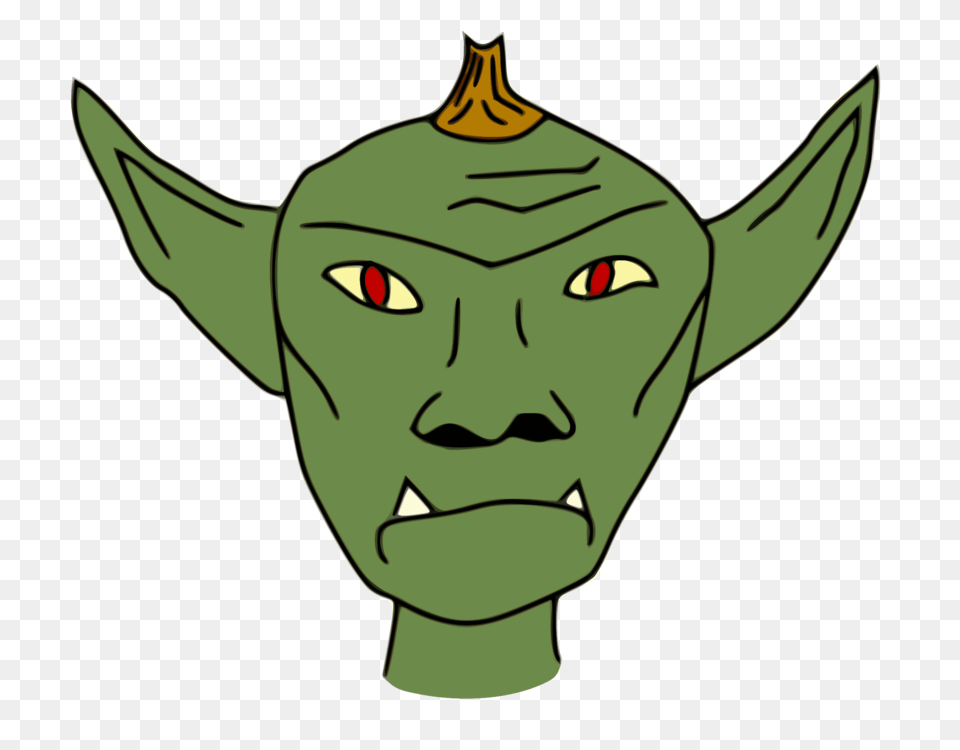 Green Goblin Drawing Orc, Baby, Person, Face, Head Free Png