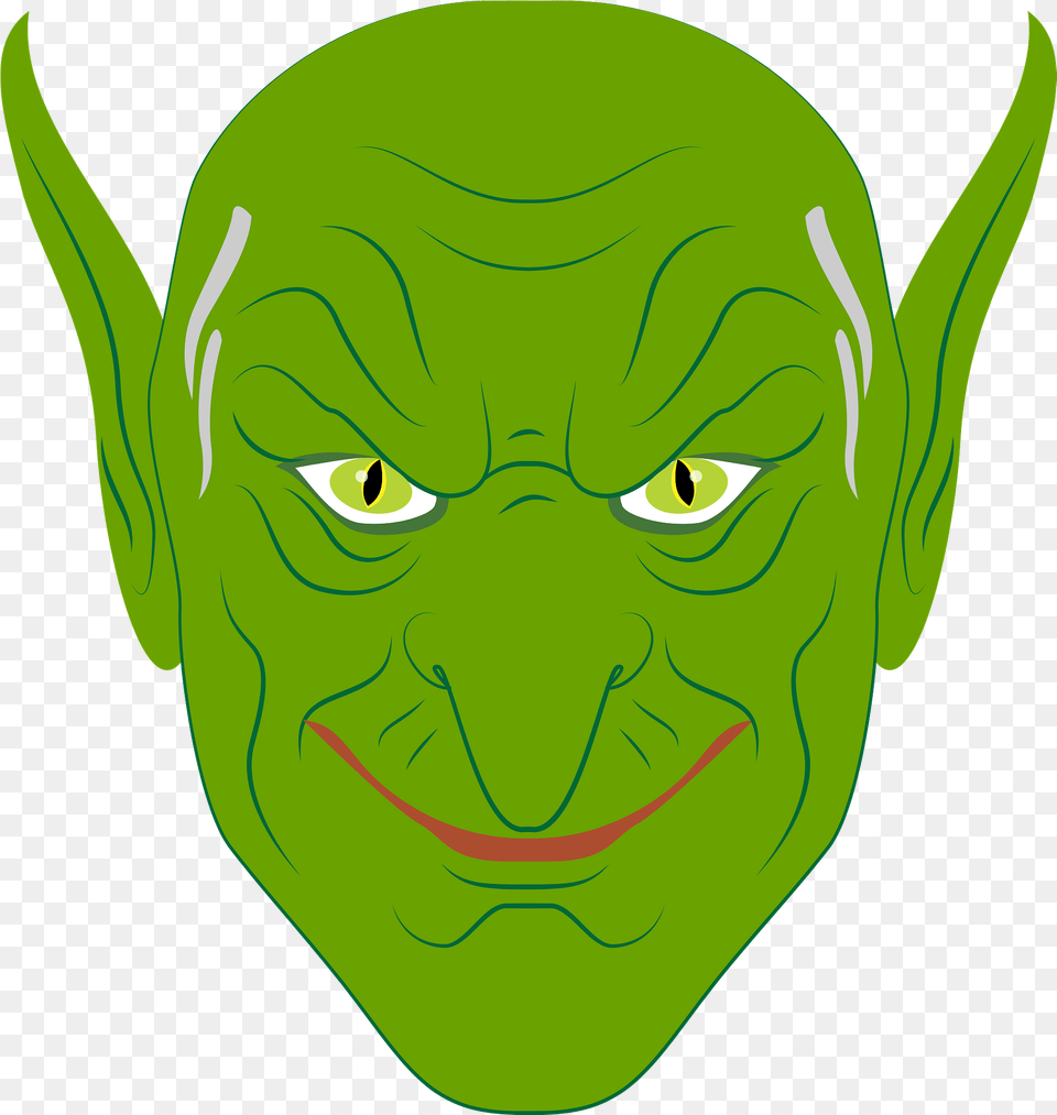 Green Goblin Face Clipart Free Download Transparent Plantillas Papercraft Halloween Mascaras, Alien, Baby, Person, Head Png Image