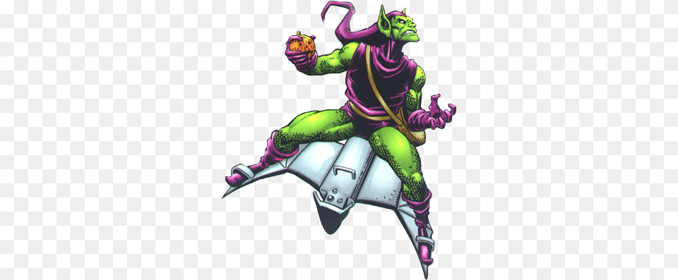 Green Goblin Green Goblin Glider Comic, Book, Comics, Publication, Adult Free Png Download