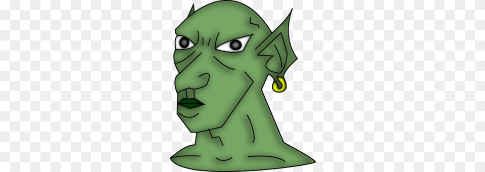 Green Goblin Orc Monster Troll, Alien, Accessories, Gemstone, Jade Free Png