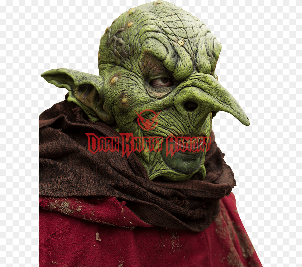 Green Goblin Overlord Mask Larp Goblin Costume, Alien, Accessories, Adult, Female Free Png Download