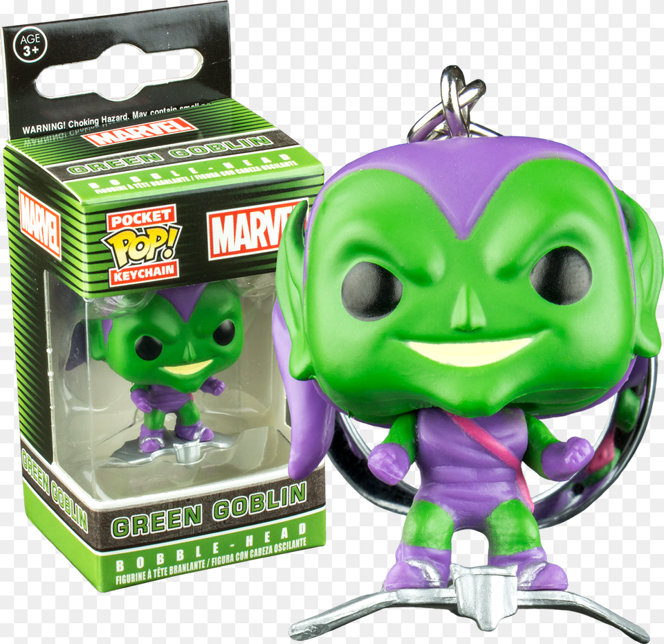 Green Goblin Pop Keychain, Toy, Alien, Purple, Face Png