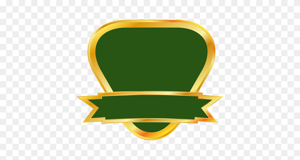 Green Gold Ribbon Emblem, Logo, Crib, Furniture, Infant Bed Png