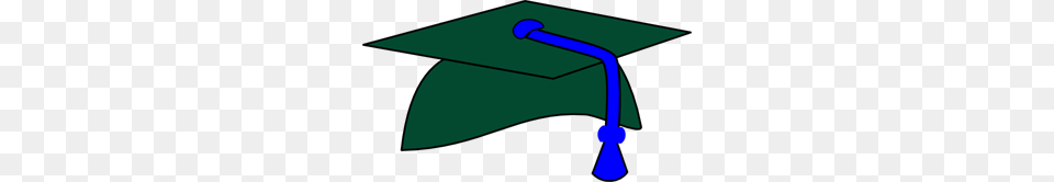 Green Graduation Cap Blue Tassel Clip Art For Web, People, Person Png Image