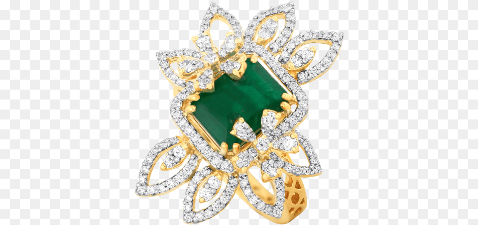 Green Grandeur Diamond Ring Emerald, Accessories, Gemstone, Jewelry, Chandelier Free Png