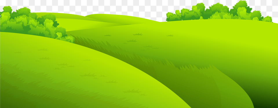 Green Grass Clipart, Land, Nature, Outdoors, Plant Png Image
