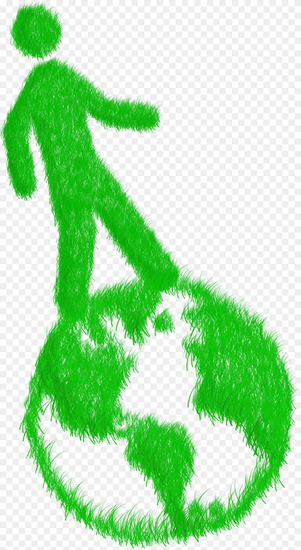 Green Grass Person Walking Nachhaltiges Reisen, Plant Png Image