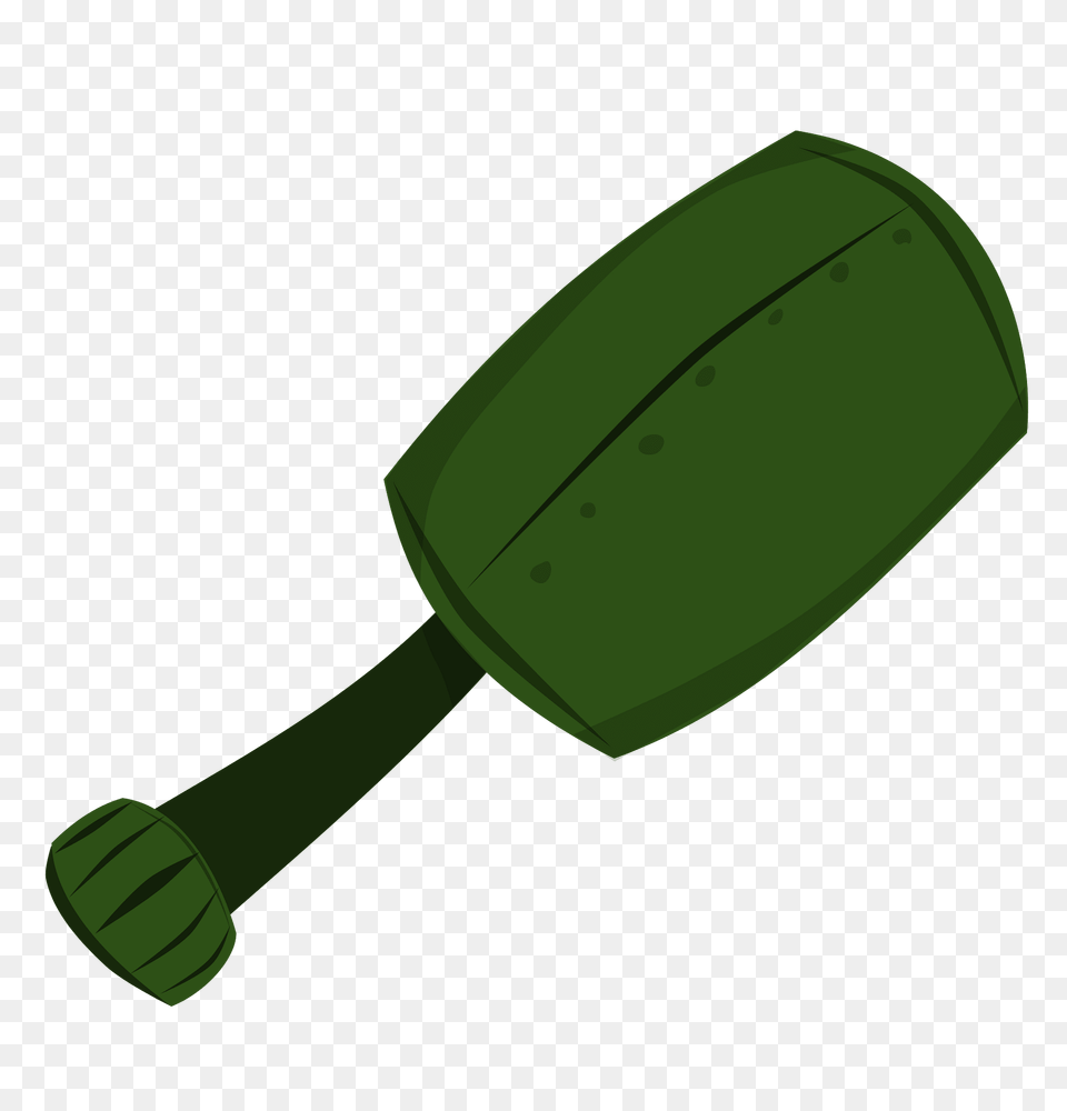 Green Hand Bomb Clipart, Racket, Device, Smoke Pipe Free Png
