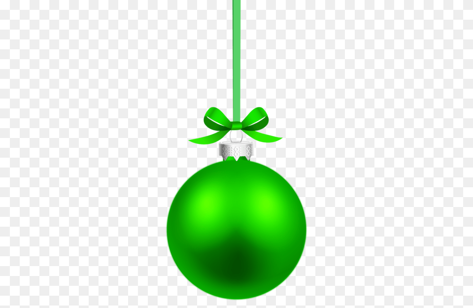 Green Hanging Christmas Ball Clipar, Accessories, Light Png