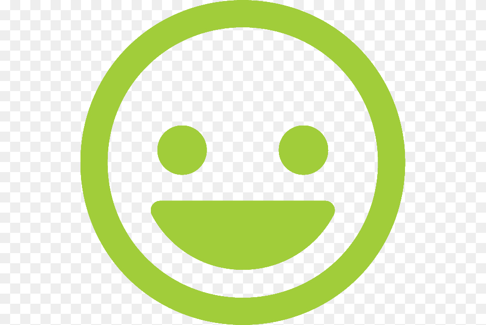 Green Happy Face Icon, Logo, Disk Free Png Download