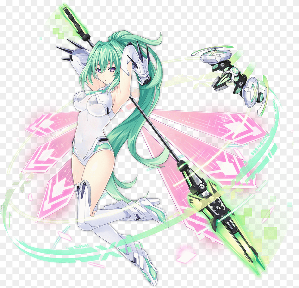 Green Heart Azur Lane, Art, Book, Comics, Publication Free Png Download