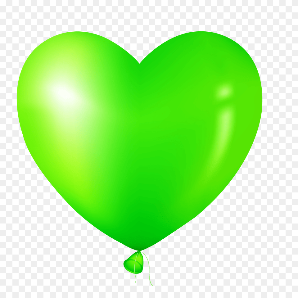 Green Heart Balloon Clipart Image Heart Balloon Clipart, Astronomy, Moon, Nature, Night Free Transparent Png