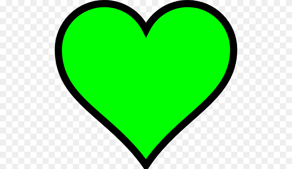 Green Heart Clipart Png Image