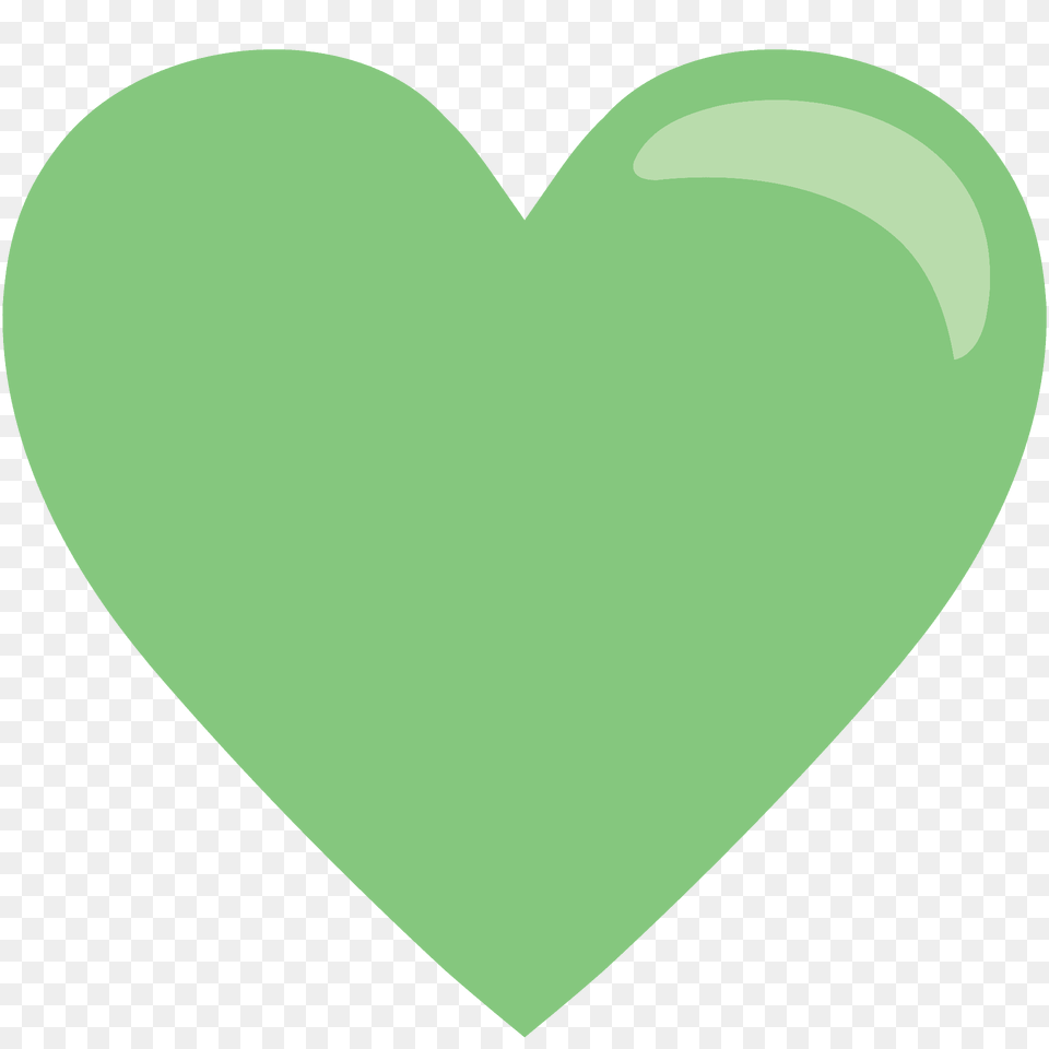 Green Heart Emoji Clipart Free Transparent Png