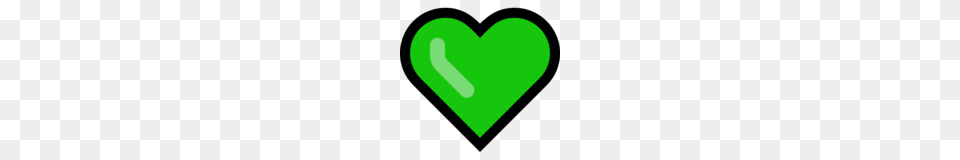 Green Heart Emoji On Microsoft Windows Anniversary Update, Disk Png Image