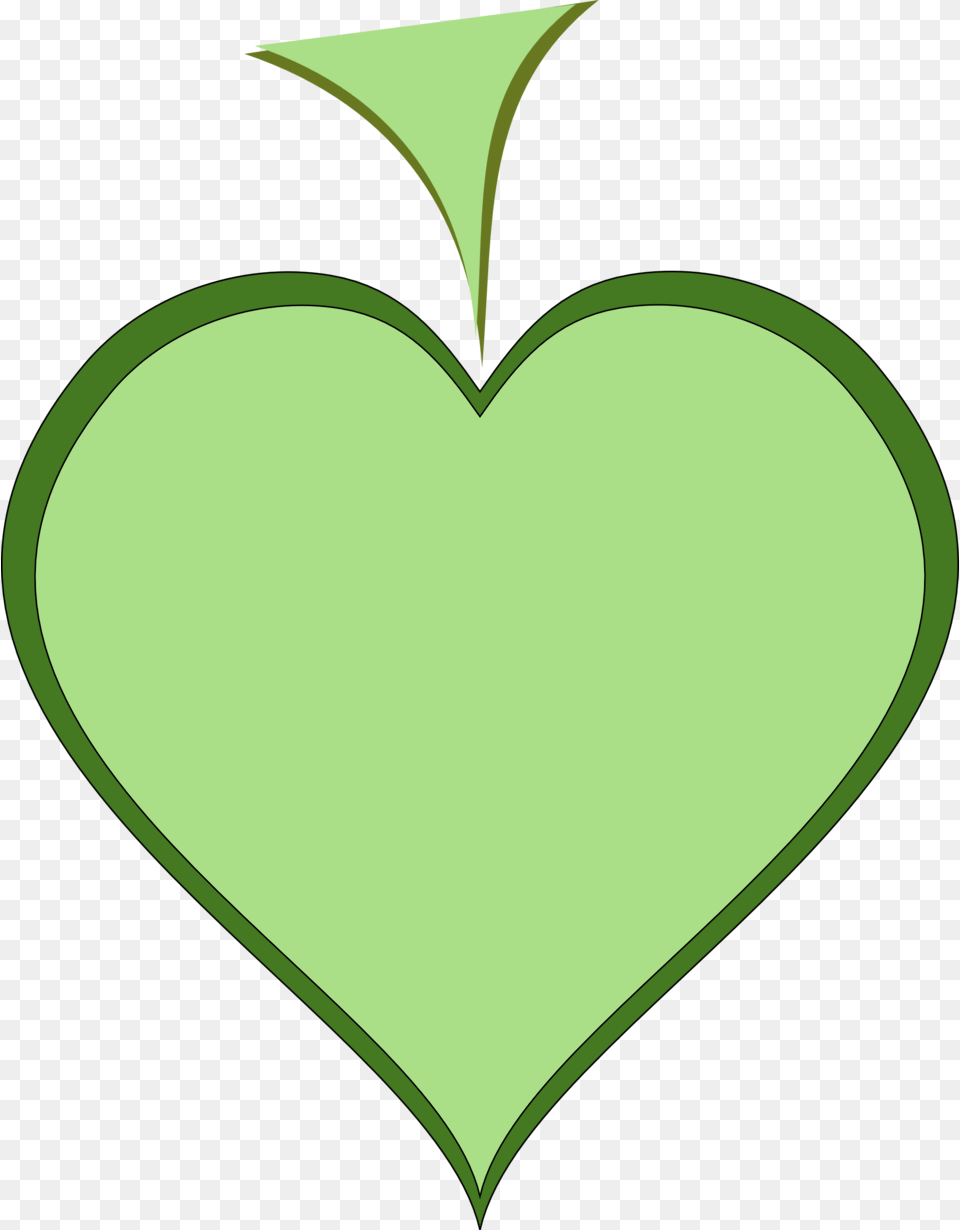 Green Heart Green Heart Gif, Leaf, Plant, Astronomy, Moon Free Png Download