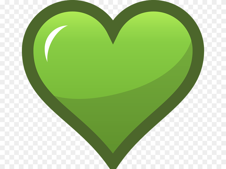 Green Heart Icon Free Png Download