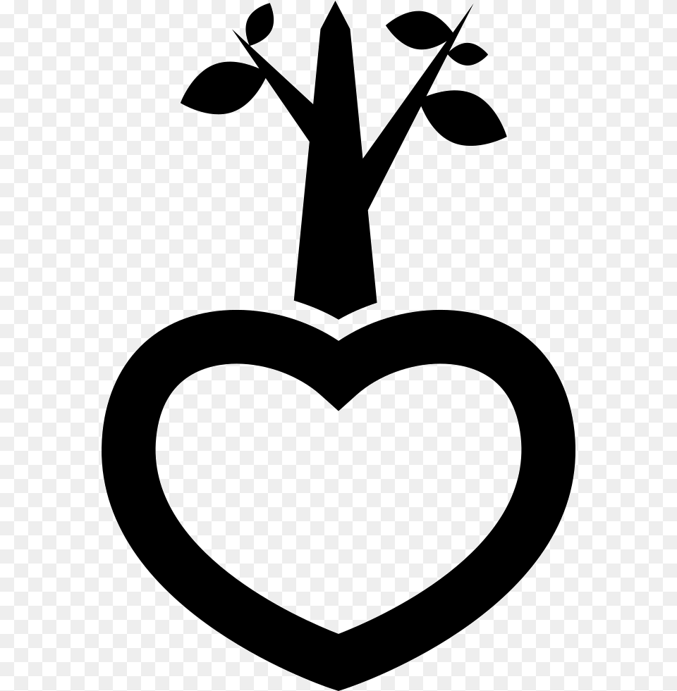 Green Heart Icon, Stencil, Symbol, Logo Png