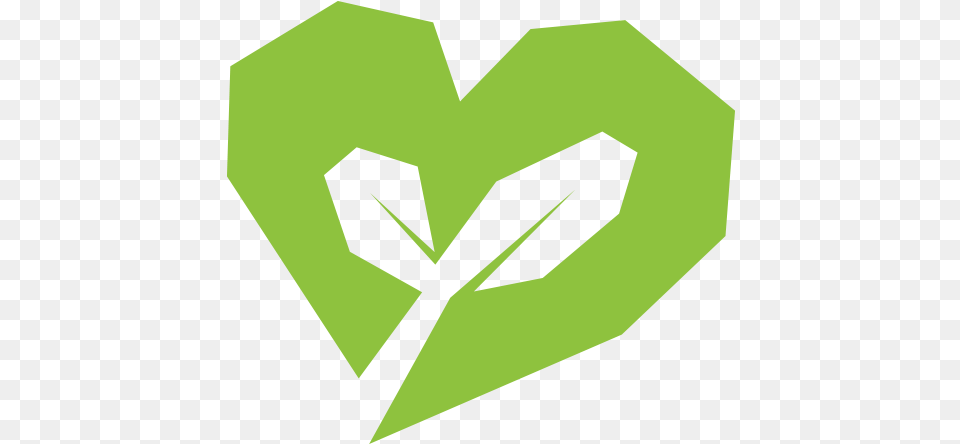 Green Heart Icon Sign, Symbol, Weapon Free Png Download