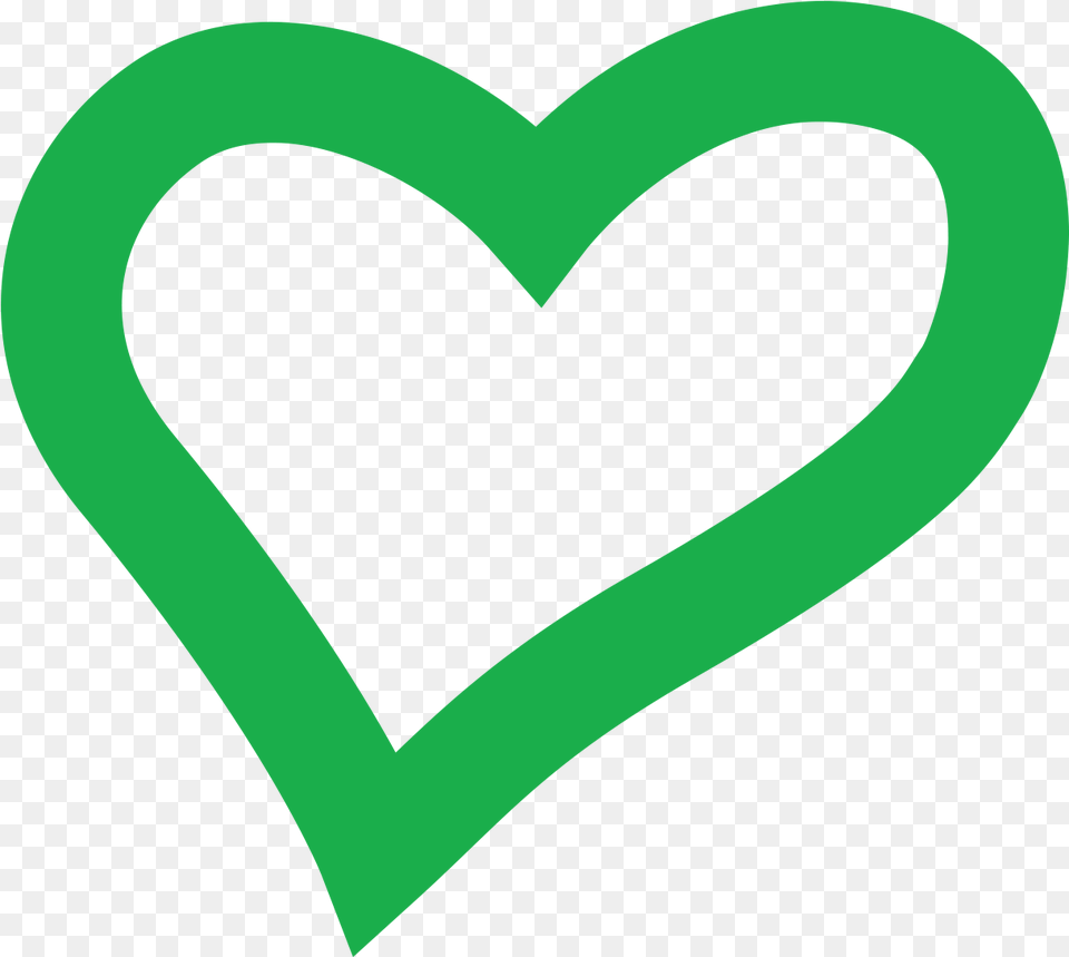 Green Heart Transparent Heart Logo Green Transparent Free Png Download