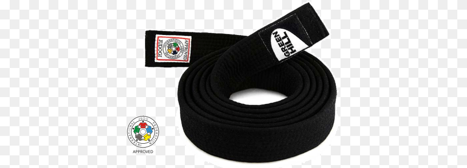 Green Hill Judo Ijf Approved Belt Judo, Accessories, Strap, Canvas Png Image