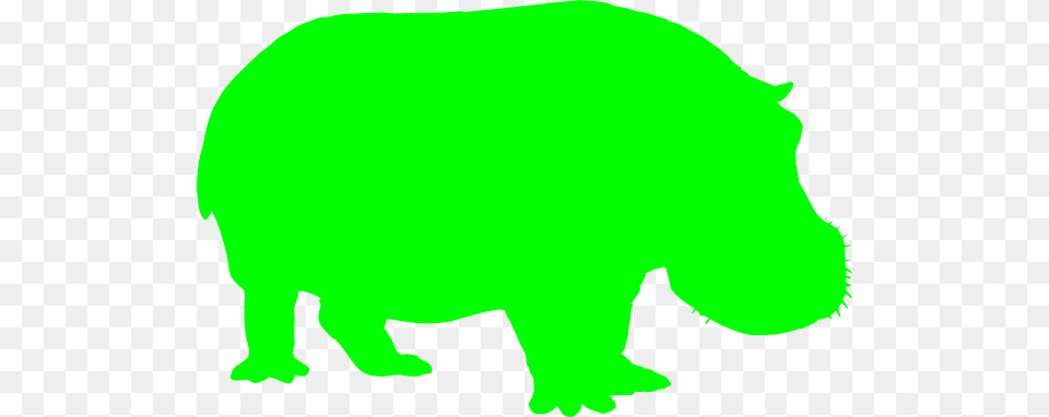 Green Hippo Clip Arts For Web, Animal, Mammal, Wildlife, Bear Free Png Download