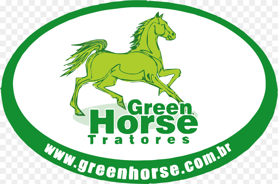 Green Horse Logo Green Horse Full Size Green Horse, Animal, Colt Horse, Mammal Free Png